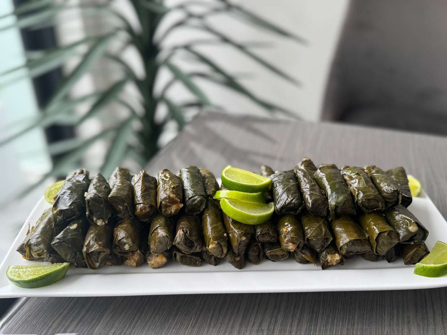 Vine leaves (with meat or vegetarian)