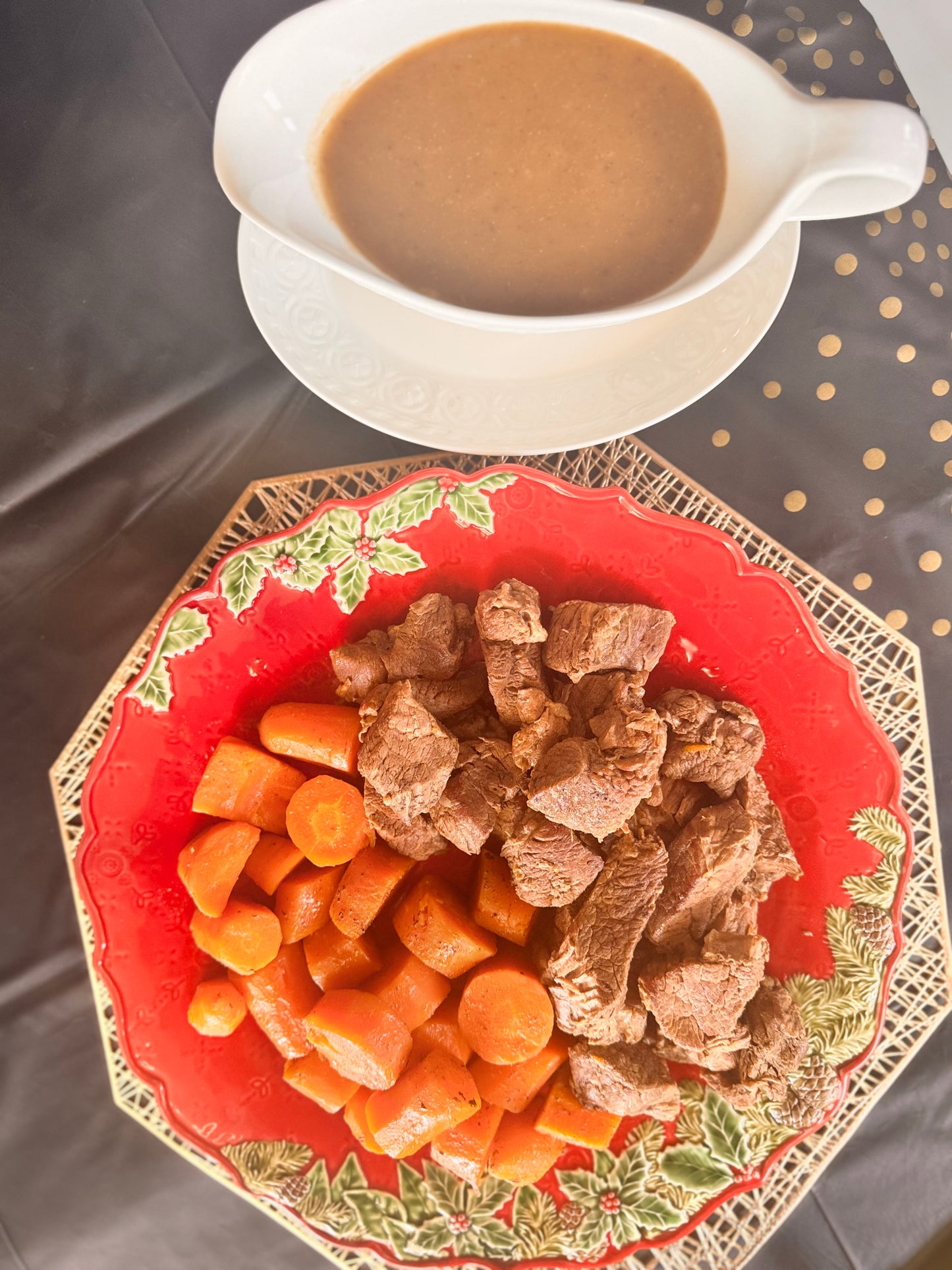 Slow cooked “pot pot roast with potatoes & carrots”