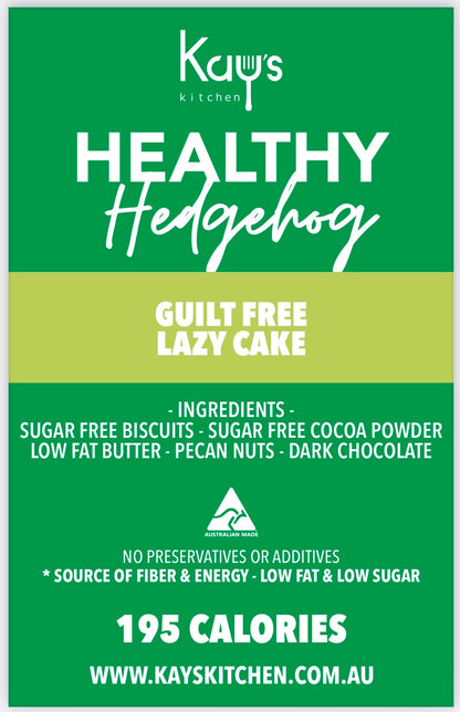 Guilt Free Lazy Cake (Hedgehog)