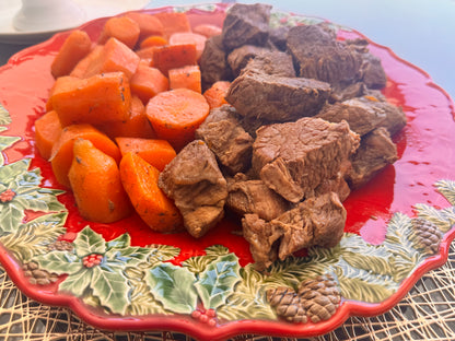 Slow cooked “pot pot roast with potatoes & carrots”
